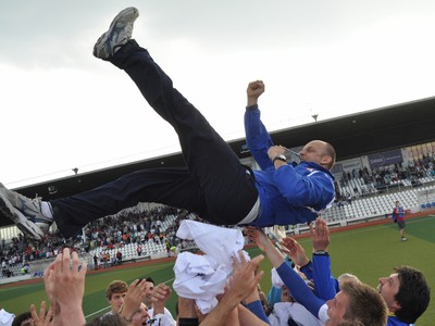 Tréner Adrián Guľa vo