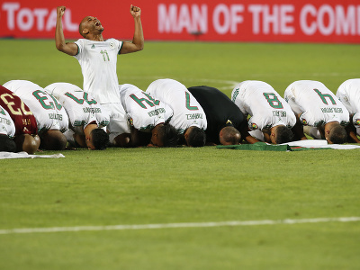 Futbalisti Alžírska sa stali