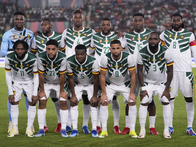Futbalisti Kamerunu pred zápasom Afrického pohára národov 
