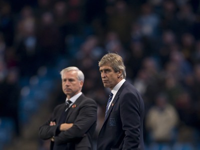 Tréner City a Newcastle: Manuel Pellegrini a Alan Pardew