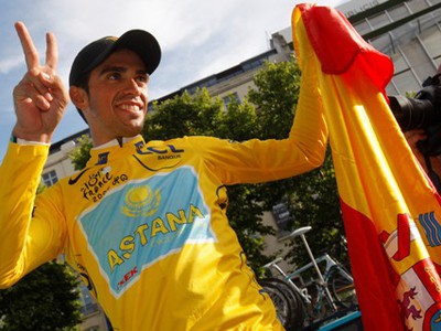 Alberto Contador, Astana, víťaz