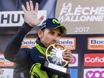 Alejandro Valverde sa stal víťazom 81. ročníka ardénskej klasiky Valónsky šíp