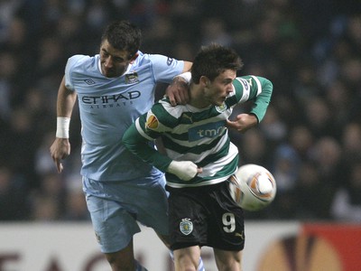 Ricky van Wolfswinkel a Aleksandar Kolarov