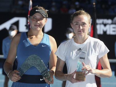Americká tenistka Amanda Anisimovová sa stala víťazkou dvojhry na turnaji WTA v austrálskom Melbourne