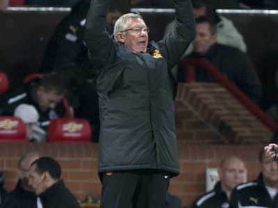 Sir Alex Ferguson sa teší z víťazstva