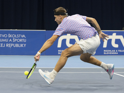 Na snímke slovenský tenista Alex Molčan