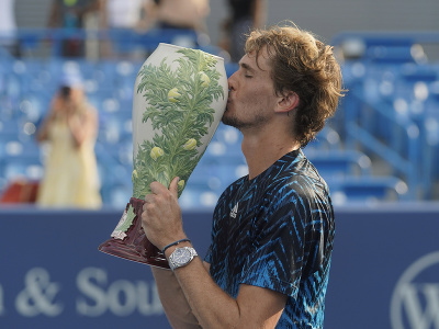 Nemecký tenista Alexander Zverev triumfoval na turnaji ATP Masters 1000 v Cincinnati