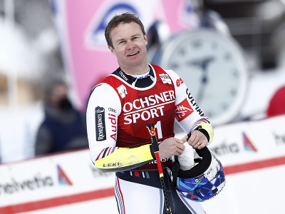 Alexis Pinturault v cieli obrovského slalomu