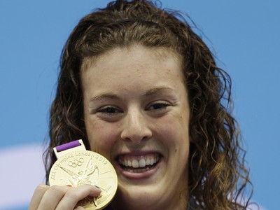 Allison Schmittová so zlatou