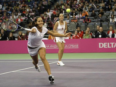 Ana Ivanovičová a Jelena Jankovičová, 7.2.2010