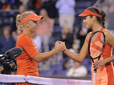 Caroline Wozniacka a Ana