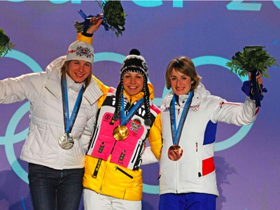 Anastasia Kuzminová, Magdalena Neunerová a Marie Laure Brunetová