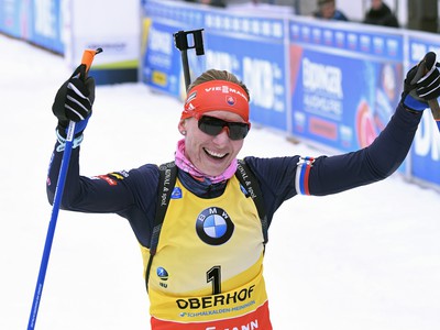 Anastasia Kuzminová a jej víťazné oslavy