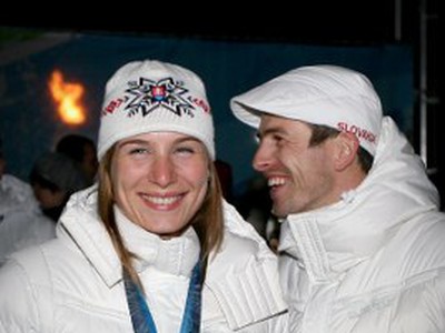 Anastasia Kuzminová a jej manžel Daniel Kuzmin