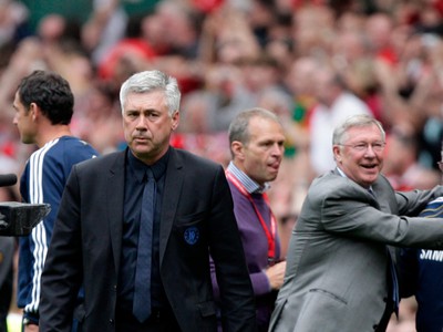 Carlo Ancelotti a šťastný
