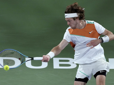  Ruský tenista Andrej Rubľov sa stal víťazom dvojhry na turnaji ATP v Dubaji.
