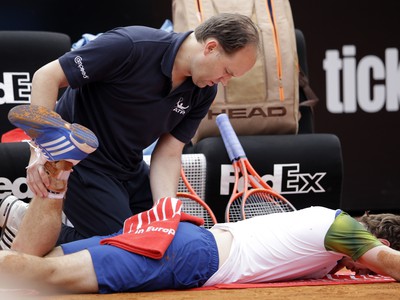 Ošetrovaný Andy Murray