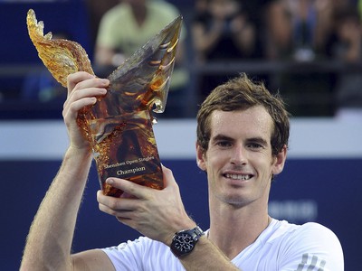 Andy Murray sa raduje z triumfu v Šen-čene