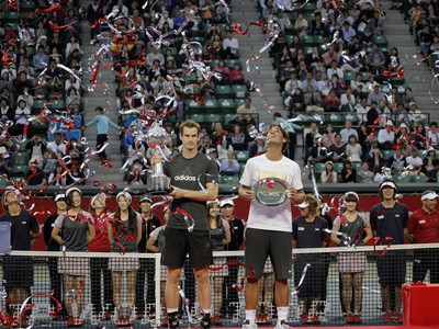 Andy Murray a Rafael