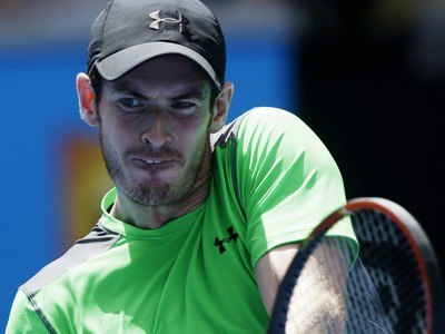 Andy Murray na Australian Open v Melbourne
