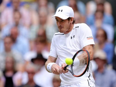 Andy Murray vo finále Wimbledonu 