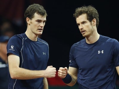 Jamie Murray a Andy