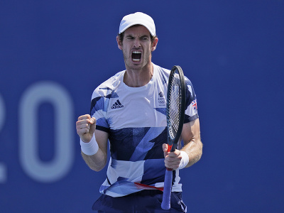 Britskí tenisti Andy Murray
