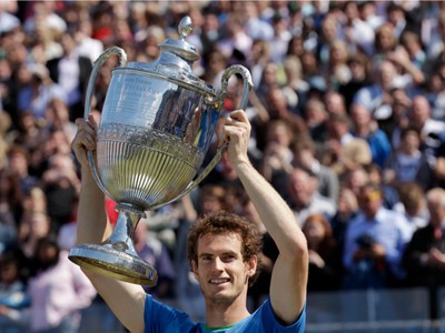 Andy Murray s víťaznou