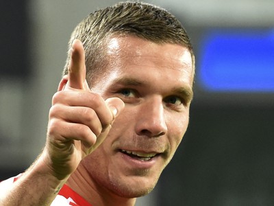Lukas Podolski je na