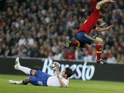 Lampar a Xabier Alonso po súboji
