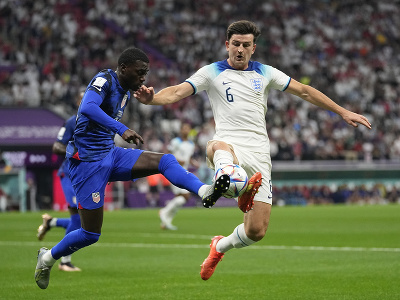 Harry Maguire a Timothy Weah