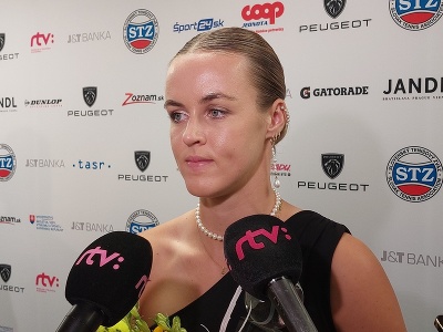 Anna Karolína Schmiedlová ovládla anketu Tenistka roka po štvrtýkrát