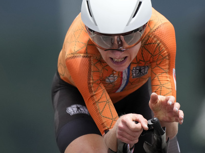 Holandská cyklistka Annemiek van Vleutenová získala zlato v časovke