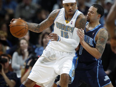 Carmelo Anthony a Deron Williams