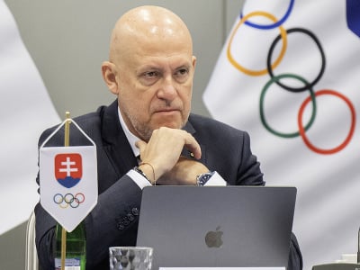 Na snímke prezident Slovenského