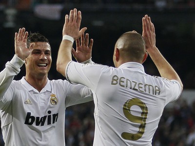 Ronaldo a Benzema