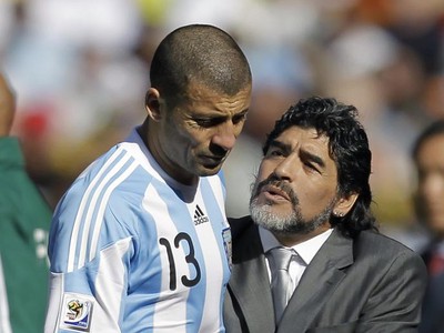 Diego Maradonna s Walterom