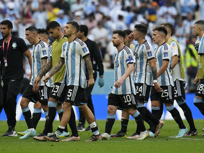 Futbalisti Argentíny po prehre so Saudskou Arábiou
