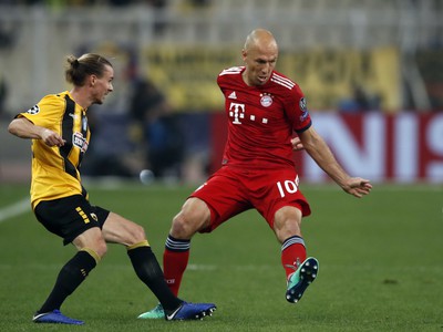 Niklas Hult a Arjen Robben