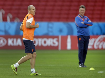 Arjen Robben a Louis