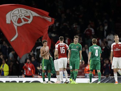 Hráči Arsenalu zdolali Vorsklu