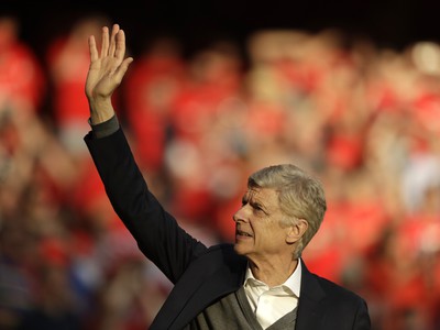Arséne Wenger pri rozlúčke s Arsenalom