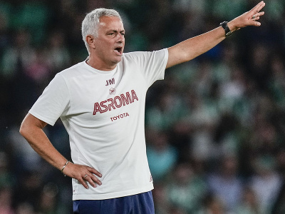 Tréner AS Rím José Mourinho