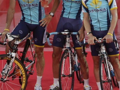 Astana_Lance Armstrong, Andreas Kloden, Levi Leipheimer, TdF, 4. júla 2009