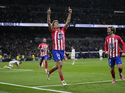 Marcos Llorente sa raduje po góle v sieti Realu