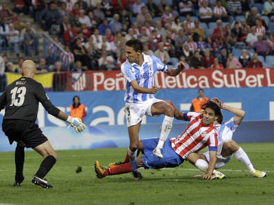 Momentka zo zápasu Atlético
