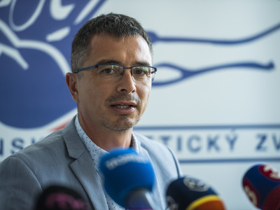Na snímke prezident Slovenského atletického zväzu (SAZ) Peter Korčok