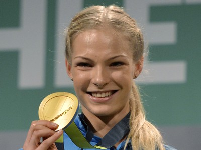 Ruská atlétka menom Darja Klišinová sa vo svete športu ani modelingu určite nestratí.