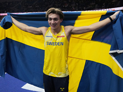 Švédsky skokan o žrdi Armand Duplantis