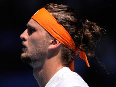 Alexander Zverev počas semifinálového